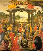 Domenico Ghirlandaio, Adoration of the Magi   qq